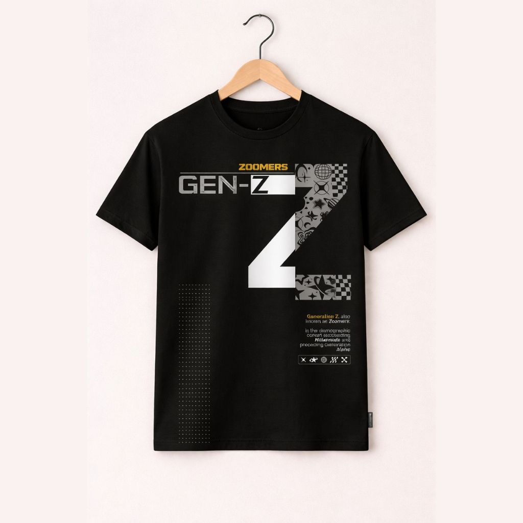 Graphic  Black T-Shirt